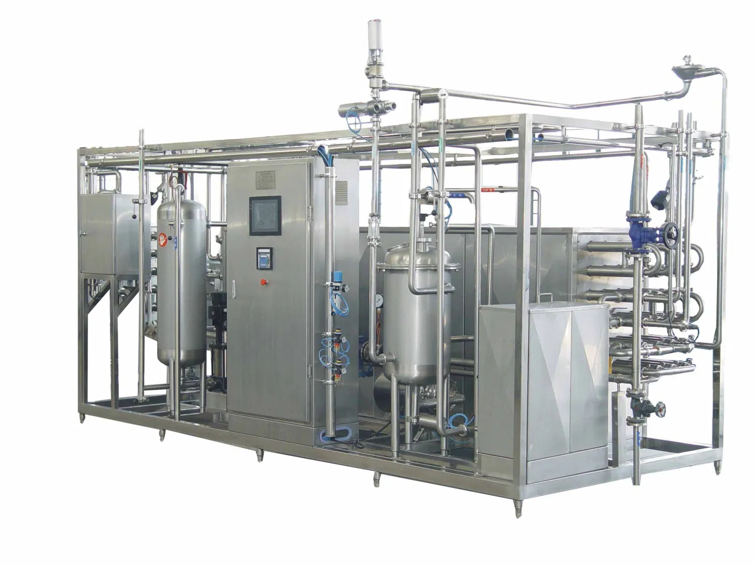 Integrated Pasteurizer Homogenizer Line for Yogurt & Milk
